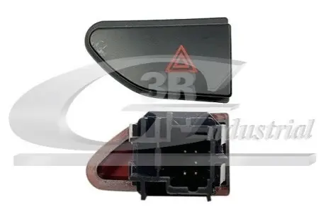Вимикач аварійного сигналу Renault Captur I/Clio IV/Zoe 12- /Dacia Duster 15- 3RG 82655 Купити в Україні