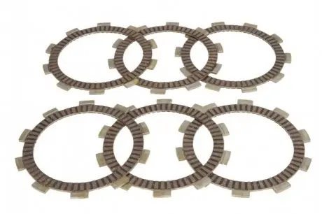 Комплект фрикційних пластин зчеплення APRILIA AF1, CLASSIC, MX, PEGASO, RS, RX 125 1987-2013 4RIDE TCS5598 Купити в Україні