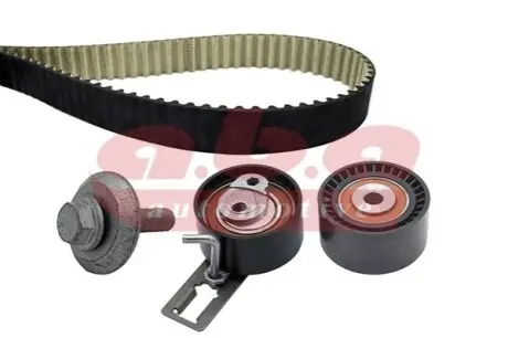 Фото ABA К-кт ГРМ ремінь + 2 ролика + кріплення FORD FUSION 1.4 TDCi 02-12 A.B.A (YK403144) зображення 1