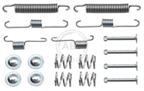 Комплектующие колодок дискового тормоза A.B.S. 0012Q (фото 1)
