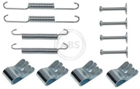 Фото Комплектуючі гальмівних колодок A.B.S. (0013Q) зображення 1