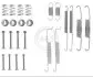 Комплект пружинок колодок ручника VW Golf II/Passat 1.0-1.8 80-99 A.B.S. (0569Q) зображення 1