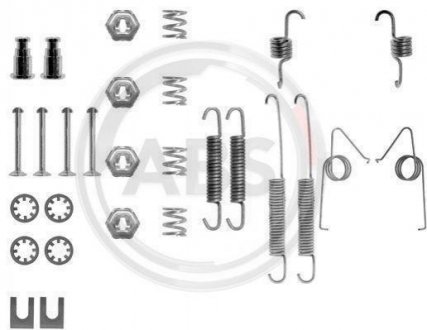 Монтажний набір гальмівних колодок A.B.S. 0614Q (фото 1)