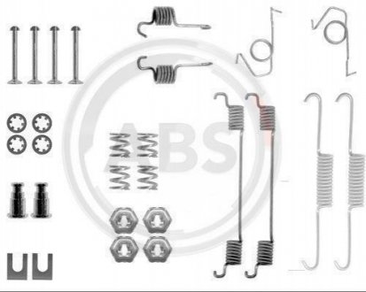Монтажний набір гальмівних колодок A.B.S. 0626Q (фото 1)