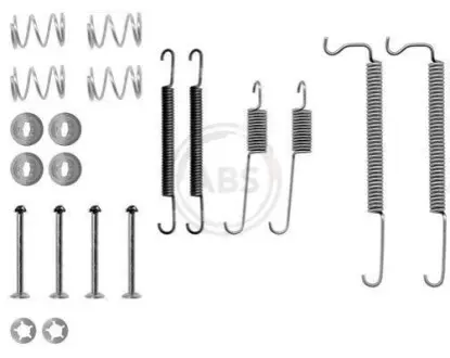Комплект пружинок колодок ручника Opel Vectra 88-95 A.B.S. 0629Q Купити в Україні
