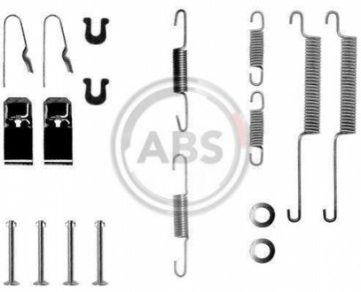 Монтажный набор тормозных колодок A.B.S. 0654Q (фото 1)