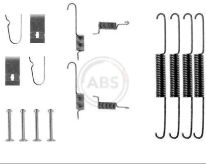 Монтажний набір гальмівних колодок A.B.S. 0664Q (фото 1)