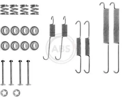 Фото 1 — Комплект пружинок колодок ручника Renault Logan 1.4-1.6 07- A.B.S. (0678Q) Фото Комплект пружинок колодок ручника Renault Logan 1.4-1.6 07- A.B.S. (0678Q) зображення 1