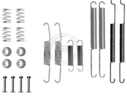 Фото Комплектуючі, гальмівна колодка A.B.S. (0681Q) зображення 1