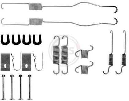 Монтажный набор тормозных колодок A.B.S. 0694Q (фото 1)