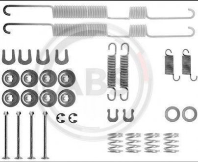Монтажний набір гальмівних колодок A.B.S. 0698Q (фото 1)