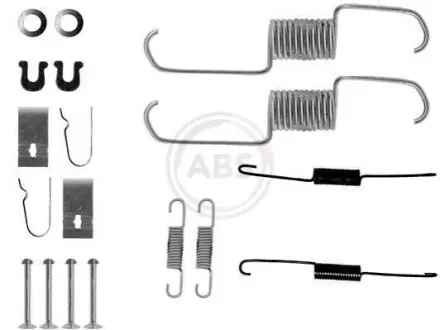 Фото Монтажний набір гальмівних колодок A.B.S. (0743Q) зображення 1