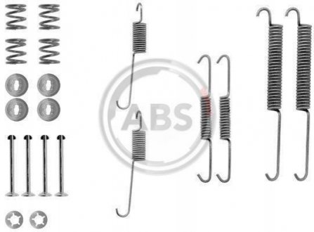 Монтажный набор тормозных колодок A.B.S. 0754Q (фото 1)