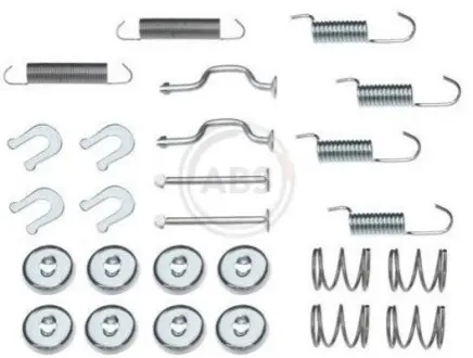 Комплект пружинок колодок ручника Lexus ES/RX/Toyota Avensis/Camry/Carina 85 A.B.S. 0810Q Купити в Україні