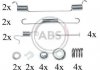 Монтажный набор тормозных колодок A.B.S. 0818Q (фото 1)