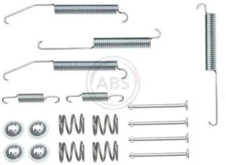 Комплект пружинок колодок ручника Mitsubishi L400/Delica 95-05 A.B.S. 0845Q