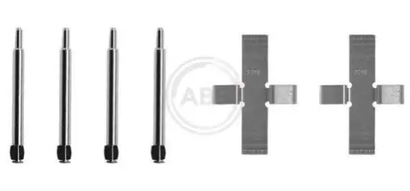 Фото Тормозные колодки (монтажный набор) A.B.S. (0903Q) изображение 1