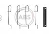 Тормозные колодки (монтажный набор) A.B.S. 0992Q (фото 1)