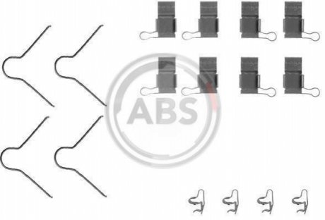 Гальмівні колодки (монтажний набір) A.B.S. 1089Q (фото 1)