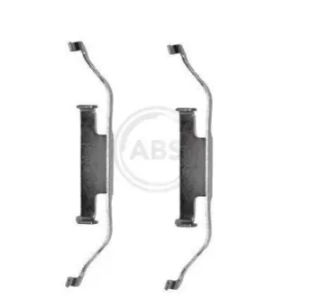 Фото 1 — Планка супорта (переднього) прижимна (к-кт) BMW 3 (E46)/5 /7 (E32) -05/X3 (E83) 03-12 A.B.S. (1097Q) Фото Планка супорта (переднього) прижимна (к-кт) BMW 3 (E46)/5 /7 (E32) -05/X3 (E83) 03-12 A.B.S. (1097Q) зображення 1