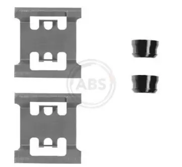 Фото Гальмівні колодки (монтажний набір) A.B.S. (1145Q) зображення 1