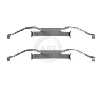 Фото 1 — Гальмівні колодки (монтажний набір) A.B.S. (1148Q) Фото Гальмівні колодки (монтажний набір) A.B.S. (1148Q) зображення 1