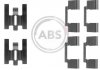 Тормозные колодки (монтажный набор) A.B.S. 1160Q (фото 1)