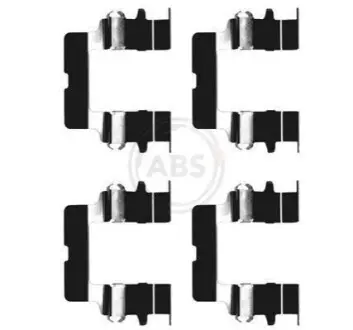 Ремкомплект тормозных колодок A.B.S. 1161Q Купить в Украине