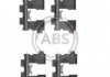 Тормозные колодки (монтажный набор) A.B.S. 1163Q (фото 1)