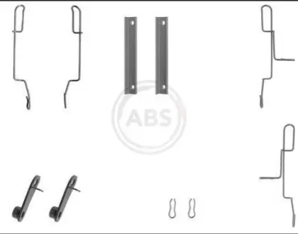 Фото Гальмівні колодки (монтажний набір) A.B.S. (1188Q) зображення 1