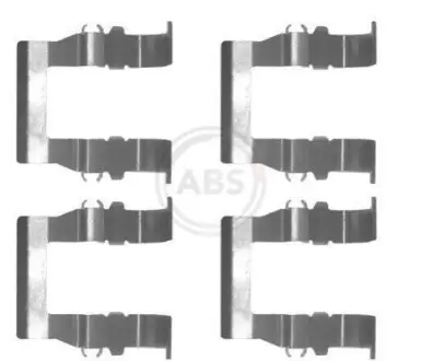 Фото 1 — Планка супорта (переднього) прижимна (к-кт) Mitsubishi Outlander II/Pajero II 89-06 A.B.S. (1194Q) Фото Планка супорта (переднього) прижимна (к-кт) Mitsubishi Outlander II/Pajero II 89-06 A.B.S. (1194Q) зображення 1