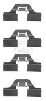 Фото Планка супорта (переднього/заднього) прижимна (к-кт) Peugeot Partner 1.4-2.0HDi 00- (TRW) A.B.S. (1211Q) зображення 1