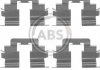 Тормозные колодки (монтажный набор) A.B.S. 1215Q (фото 1)
