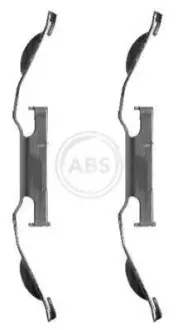 Фото Тормозные колодки (монтажный набор) A.B.S. (1221Q) изображение 1