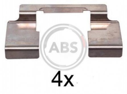Тормозные колодки (монтажный набор) A.B.S. 1235Q (фото 1)