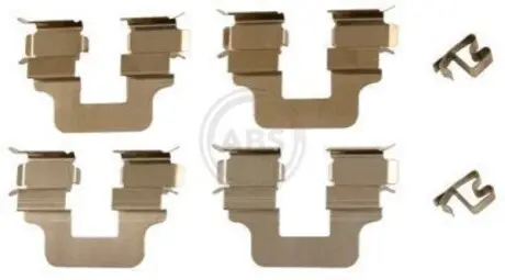 Гальмівні колодки (монтажний набір) A.B.S. 1245Q Купити в Україні