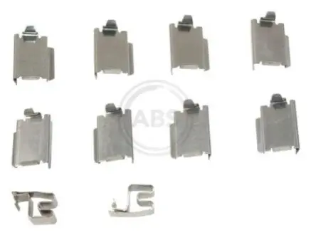Фото Гальмівні колодки (монтажний набір) A.B.S. (1246Q) зображення 1