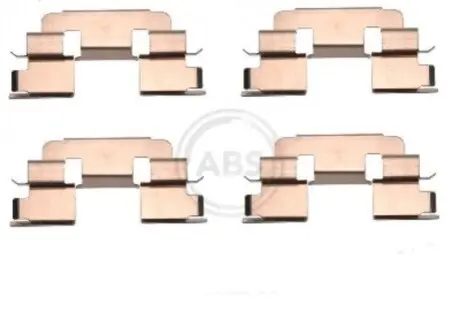 Фото Гальмівні колодки (монтажний набір) A.B.S. (1249Q) зображення 1