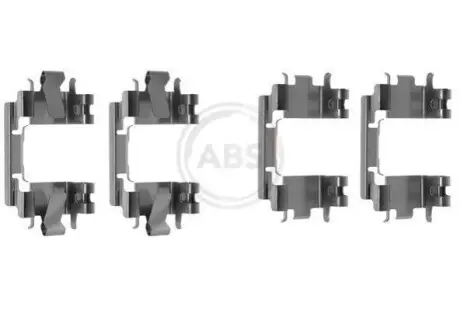 Тормозные колодки (монтажный набор) A.B.S. 1257Q