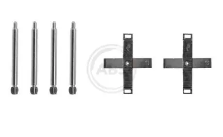 Фото Комплектуючі, колодки дискового гальма A.B.S. (1271Q) зображення 1