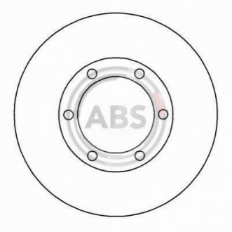 Тормозной диск A.B.S. 15110 (фото 1)