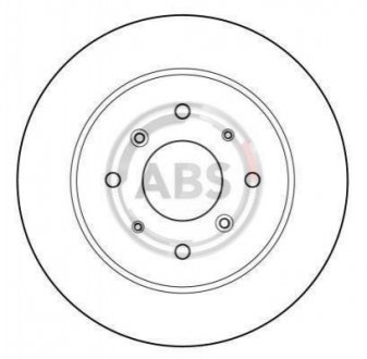 Тормозной диск A.B.S. 15599 (фото 1)