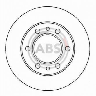 Тормозной диск A.B.S. 15654 (фото 1)
