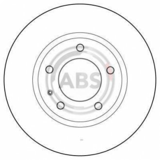 Тормозной диск A.B.S. 15735 (фото 1)