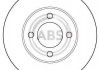 Тормозной диск - A.B.S. (443615301, 803615301D, 803615301E) A.B.S. 15745 (фото 2)