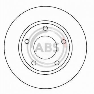 Тормозной диск A.B.S. 15798