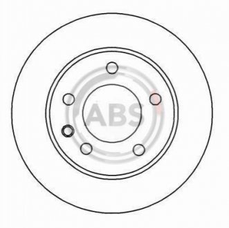 Тормозной диск - A.B.S. (569039, 90271134, 90223919) A.B.S. 15819 (фото 1)