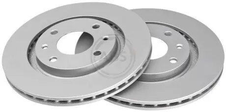 Фото Диск гальмівний (передній) Citroen Berlingo/Peugeot Partner 96-15/206/306 94-/405 (266x20.5) A.B.S. (15841) зображення 1
