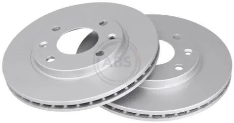 Фото Диск тормозной (передній) Peugeot 206 1.4/1.6 98-12 (247.4x20.4) A.B.S. (15880) зображення 1