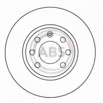Тормозной диск A.B.S. 15929 (фото 1)